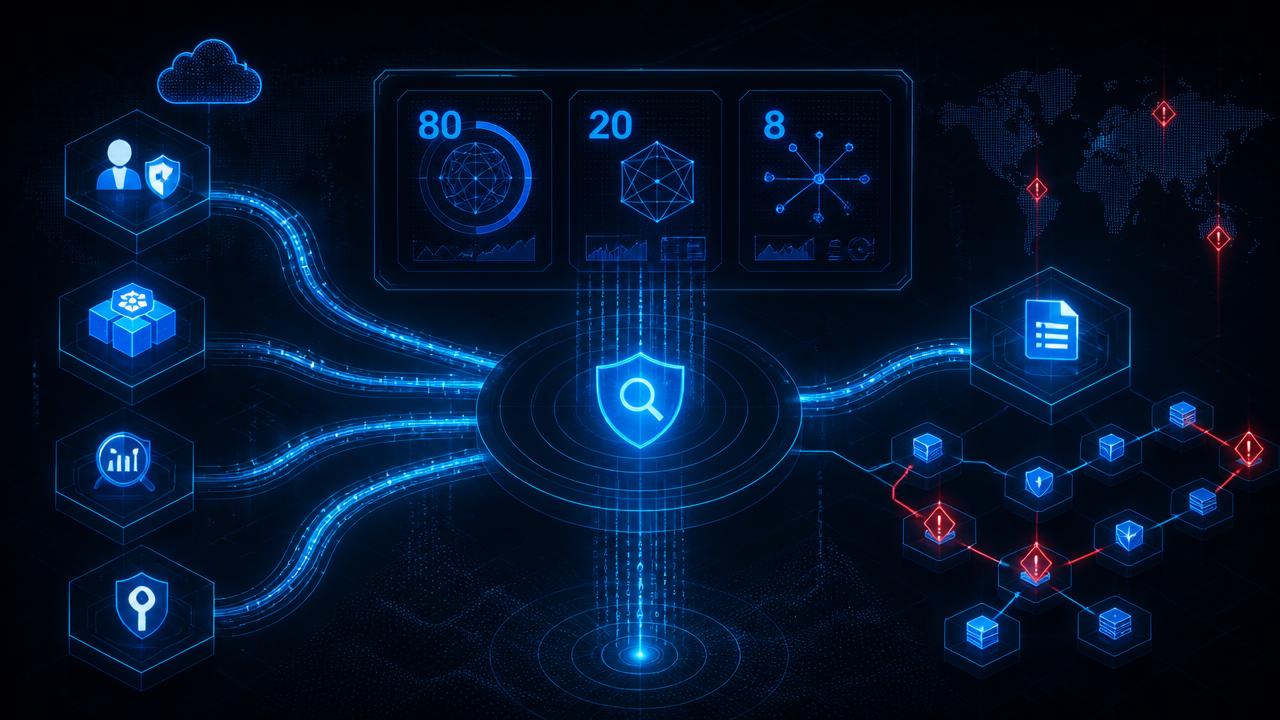 Google Cloud SOC dashboard with detection rules and threat hunting chains